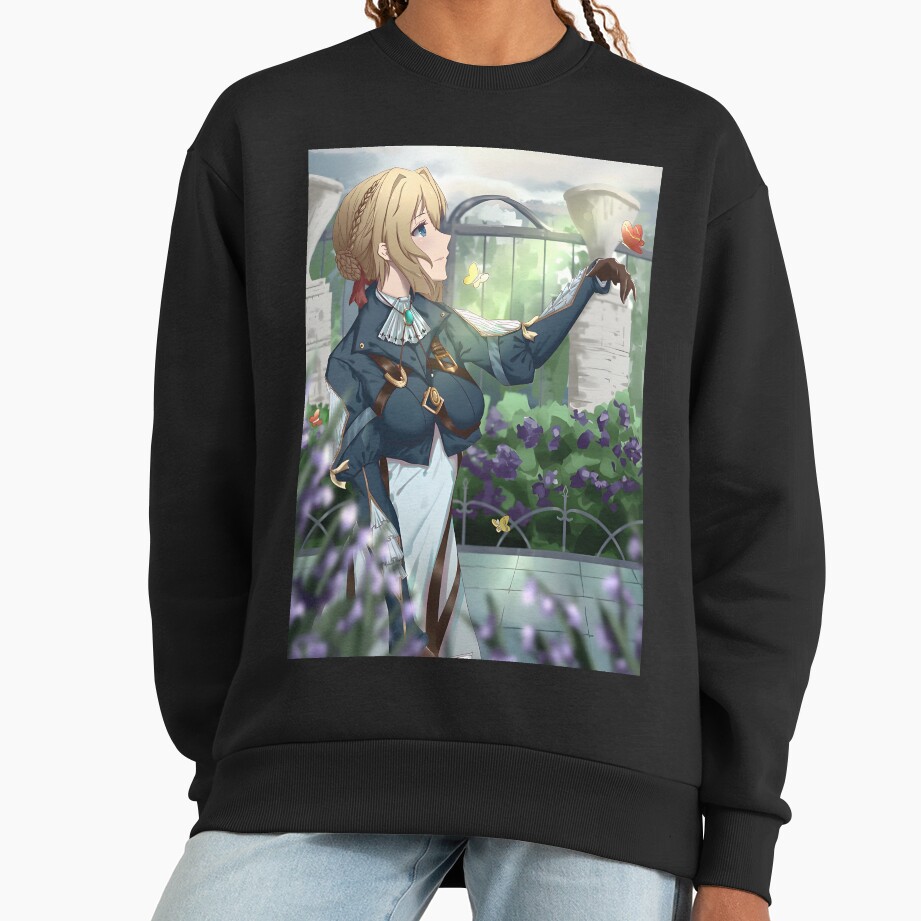 Violet Evergarden Beautiful Cover Photo Sweatshirt