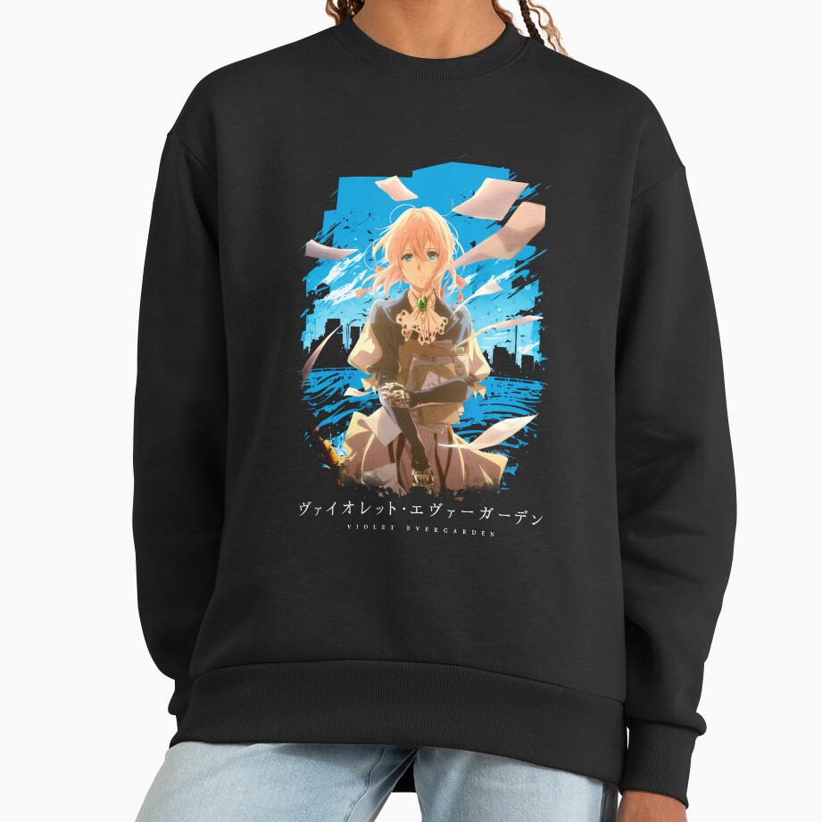 Violet Evergarden Healing Through Words Sweatshirt