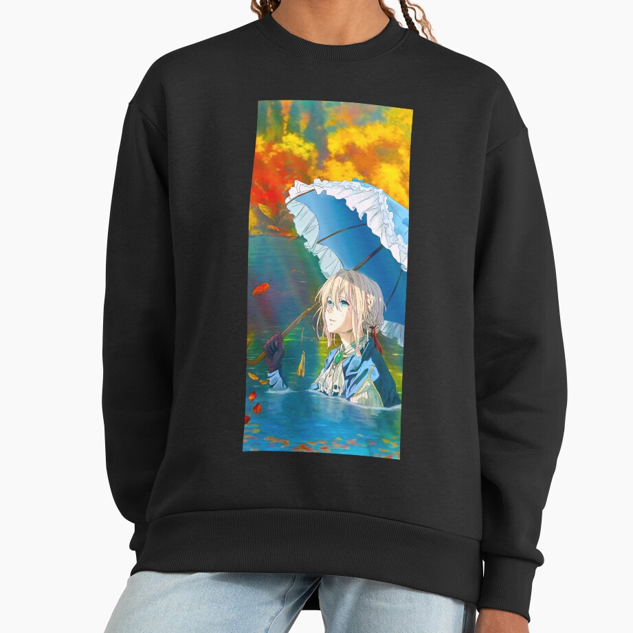 Violet Evergarden Umbrella Lake Sweatshirt - Image 3