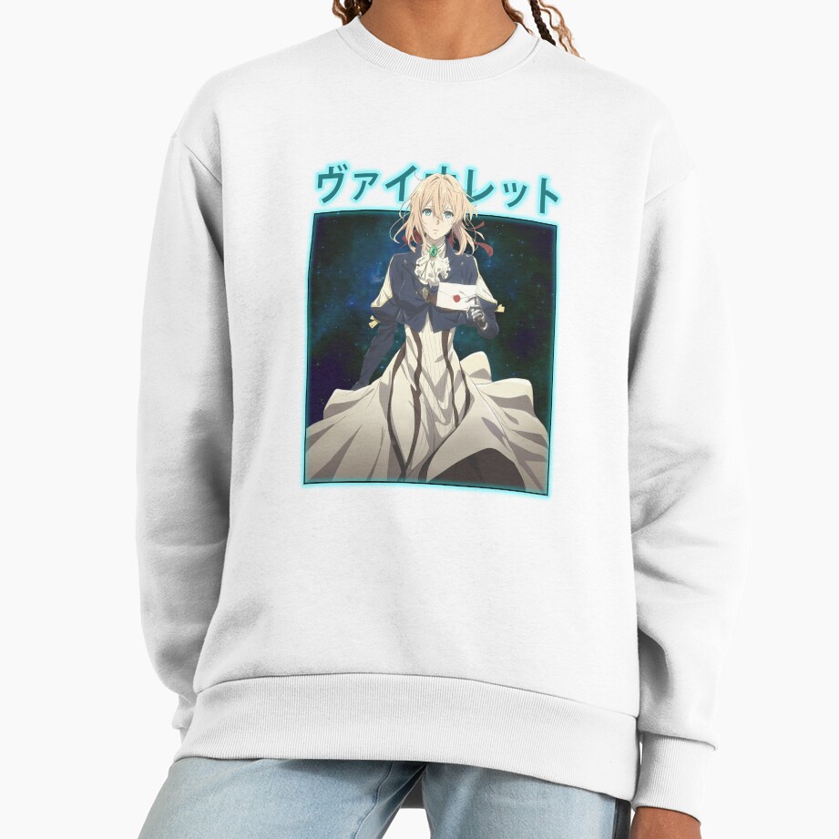 Violet Evergarden Emotional Storytelling Masterpiece Sweatshirt - Image 2