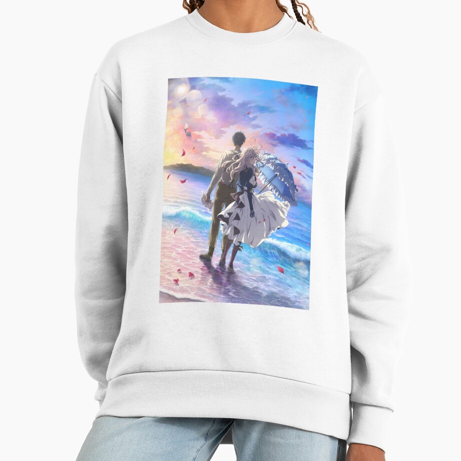 Violet And Gilbert Beach Poster Sweatshirt - Image 2