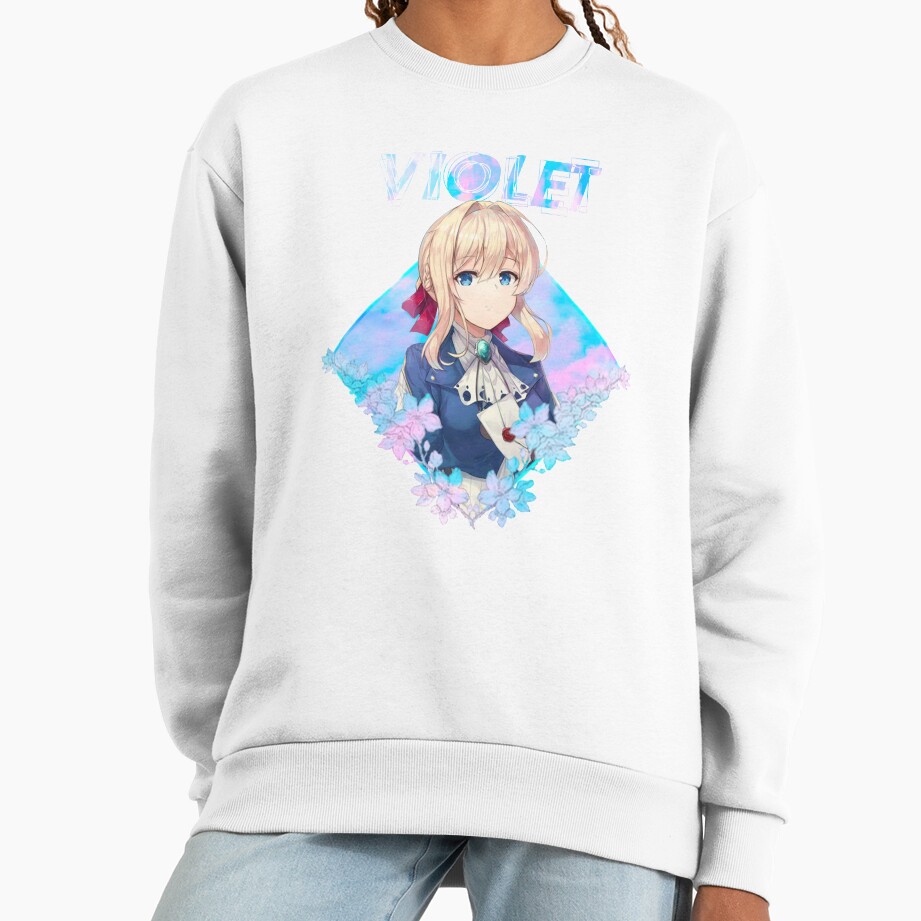 Hot Design Violet Evergarden Vintage Sweatshirt - Image 2