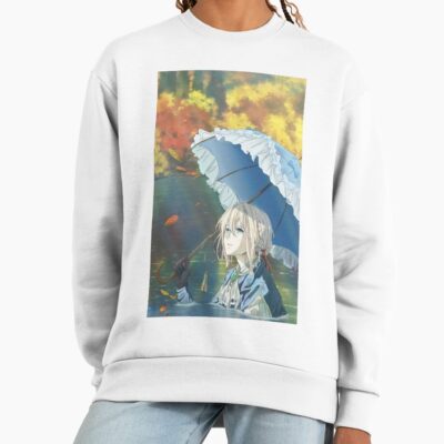 Anime Violet Evergarden - Violet Character And Lake Sweatshirt