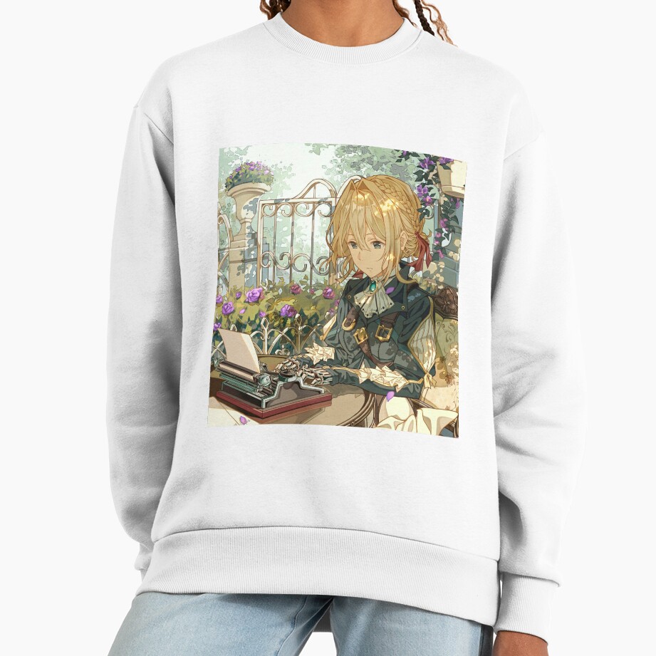 Hot Collection Violet Evergarden Colorfull Sweatshirt - Image 2