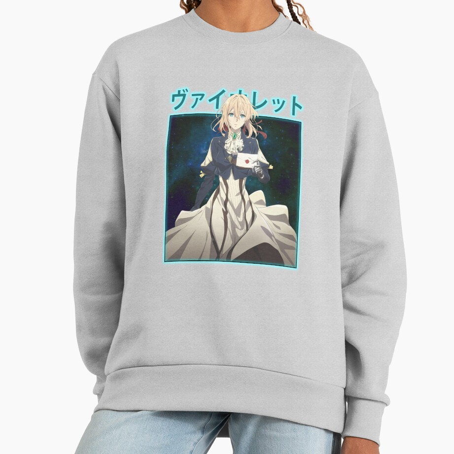 Violet Evergarden Emotional Storytelling Masterpiece Sweatshirt - Image 4