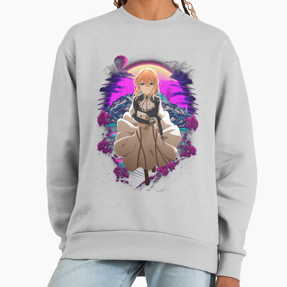 Violet Evergarden Touching Character Development Sweatshirt - Image 4