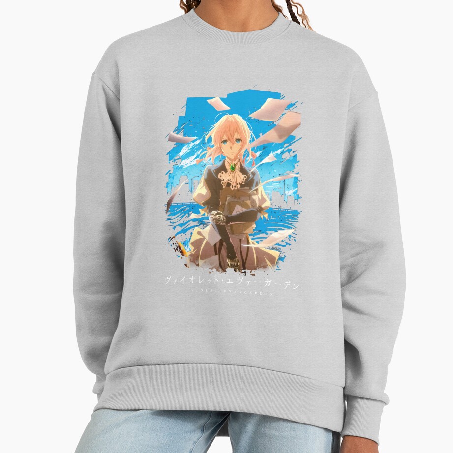 Violet Evergarden Healing Through Words Sweatshirt - Image 4