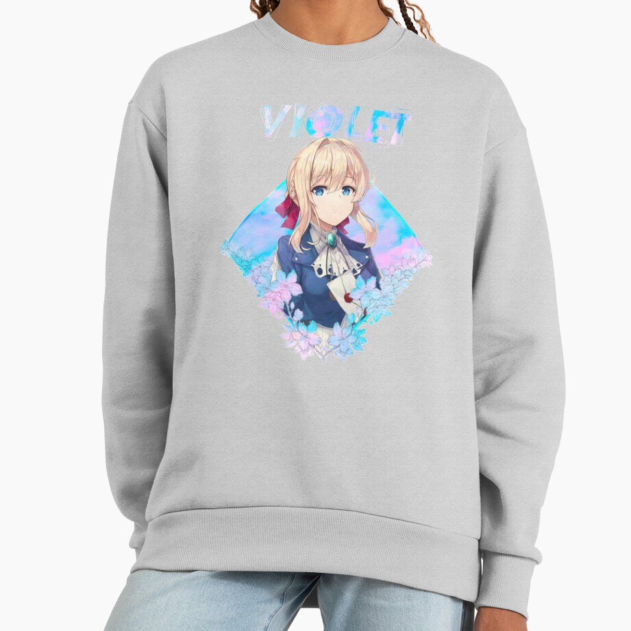Hot Design Violet Evergarden Vintage Sweatshirt - Image 4