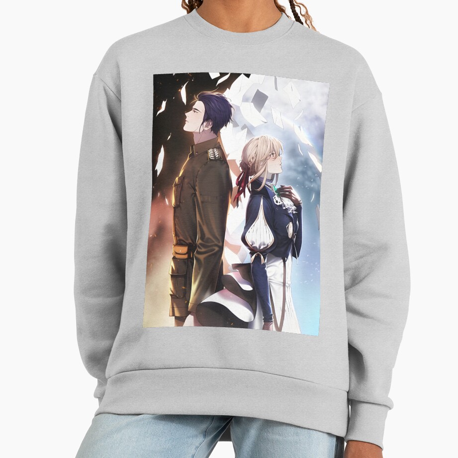 Violet Evergarden Cute Couple Sweatshirt - Image 4