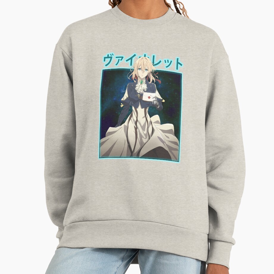 Violet Evergarden Emotional Storytelling Masterpiece Sweatshirt - Image 3