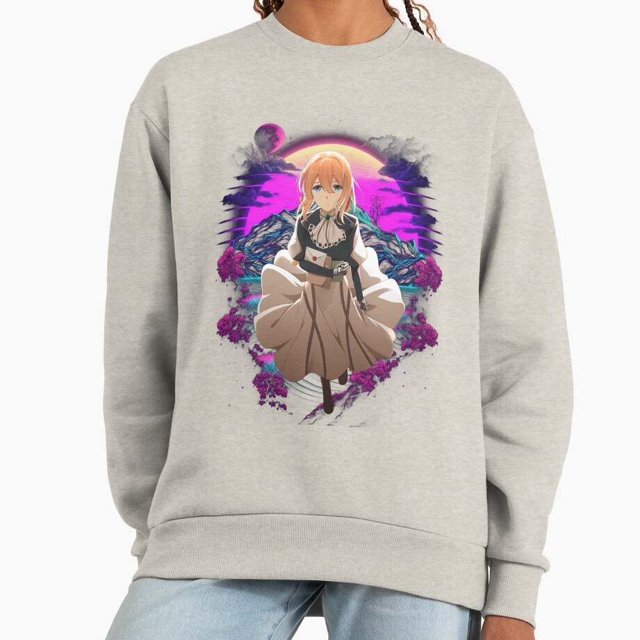 Violet Evergarden Touching Character Development Sweatshirt - Image 3