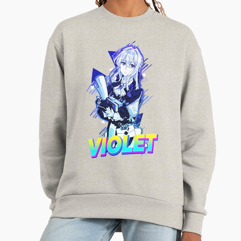 New Design Violet Evergarden Bassic Sweatshirt - Image 3