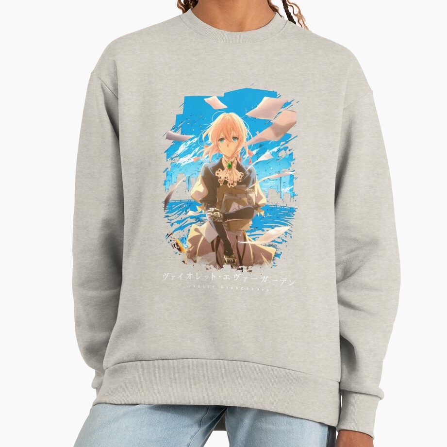 Violet Evergarden Healing Through Words Sweatshirt - Image 3
