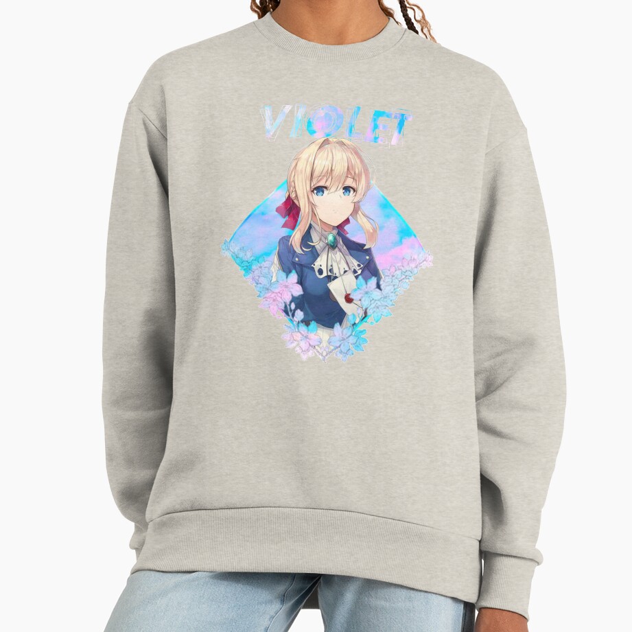 Hot Design Violet Evergarden Vintage Sweatshirt - Image 3