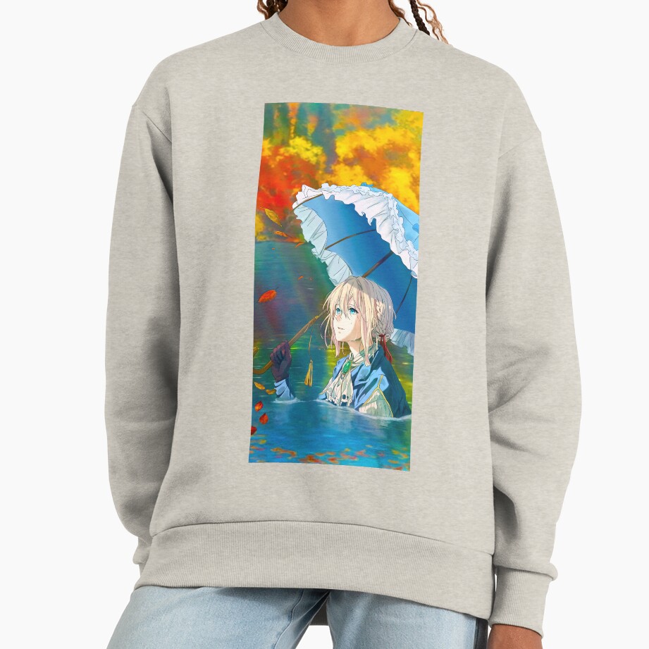 Violet Evergarden Umbrella Lake Sweatshirt - Image 4