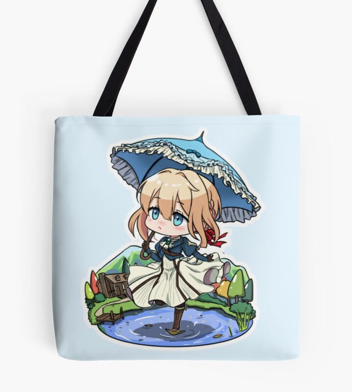 Violet Chibi Violet Evergarden Tote Bag