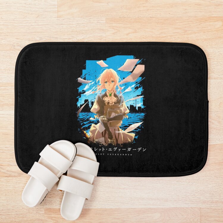 Violet Evergarden Healing Through Words Bath Mat - Image 3