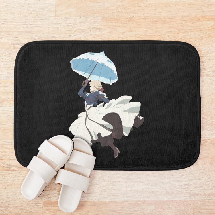 Violet Evergarden Parasol Minimalist Bath Mat - Image 3