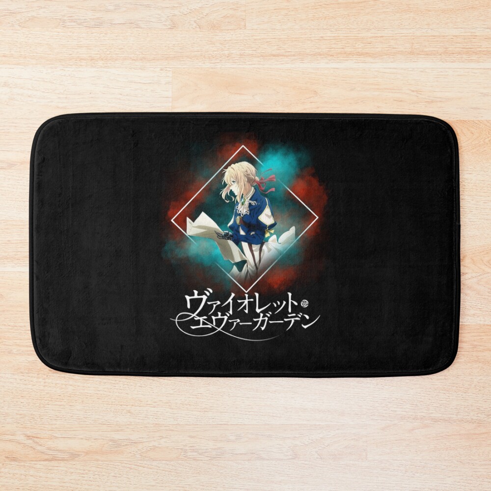 Violet Evergarden Embracing Life S Complexity Bath Mat