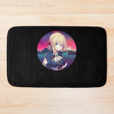 Violet Evergarden Beautifully Animated Drama Bath Mat