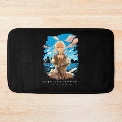 Violet Evergarden Healing Through Words Bath Mat