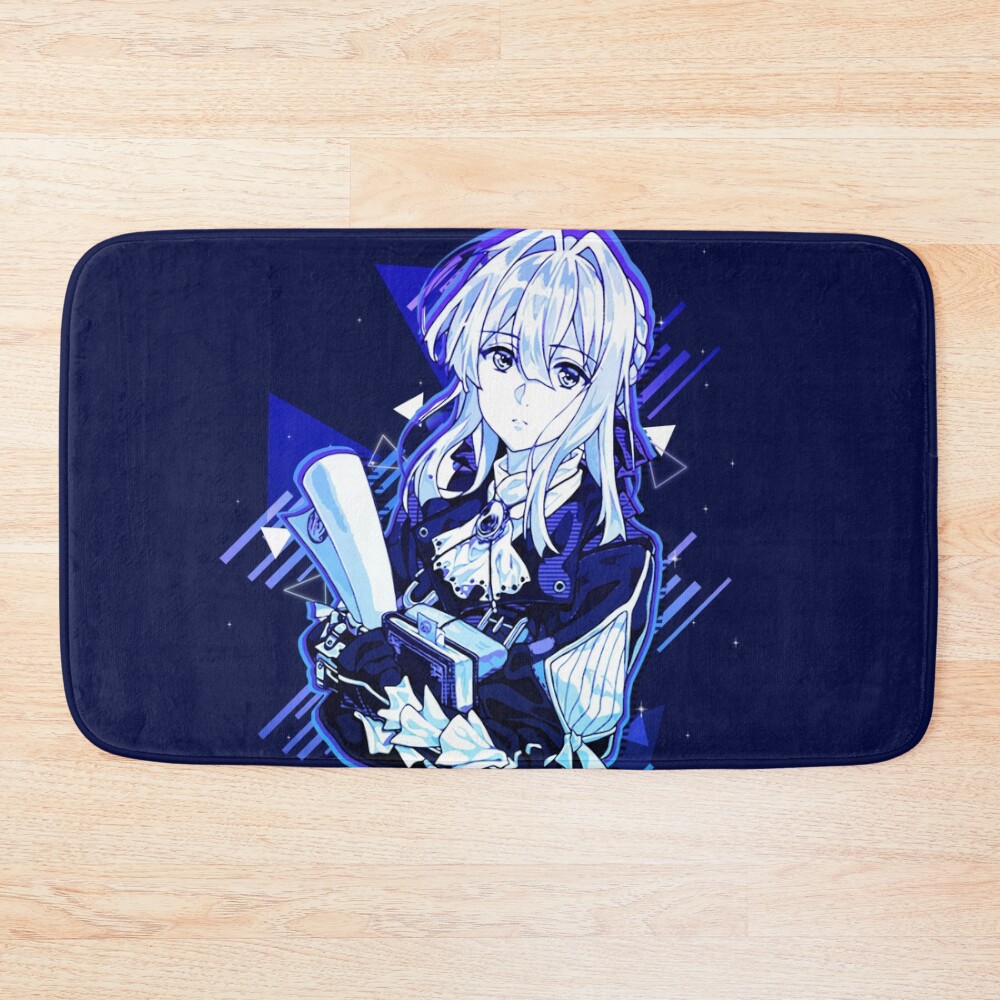 New Collection Violet Evergarden Vintage Bath Mat