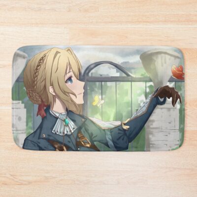 Violet Evergarden Beautiful Cover Photo Bath Mat
