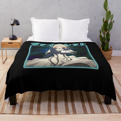 Violet Evergarden Emotional Storytelling Masterpiece Throw Blanket
