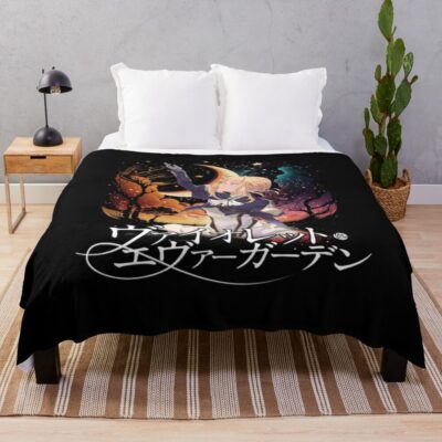 Violet Evergarden A World Rediscovered Throw Blanket