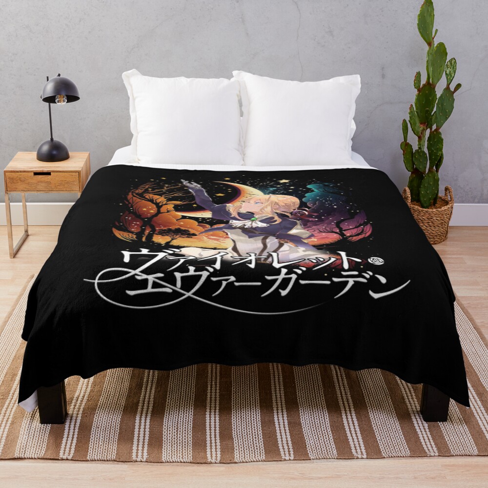 Violet Evergarden A World Rediscovered Throw Blanket