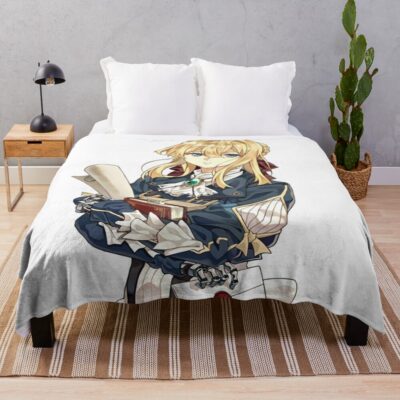 Violet Evergarden-character Violet Classic Design Throw Blanket