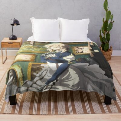 Violet Evergarden-violet Character Beautifull Throw Blanket
