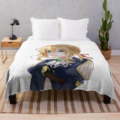 New Design Violet Evergarden Classic Throw Blanket