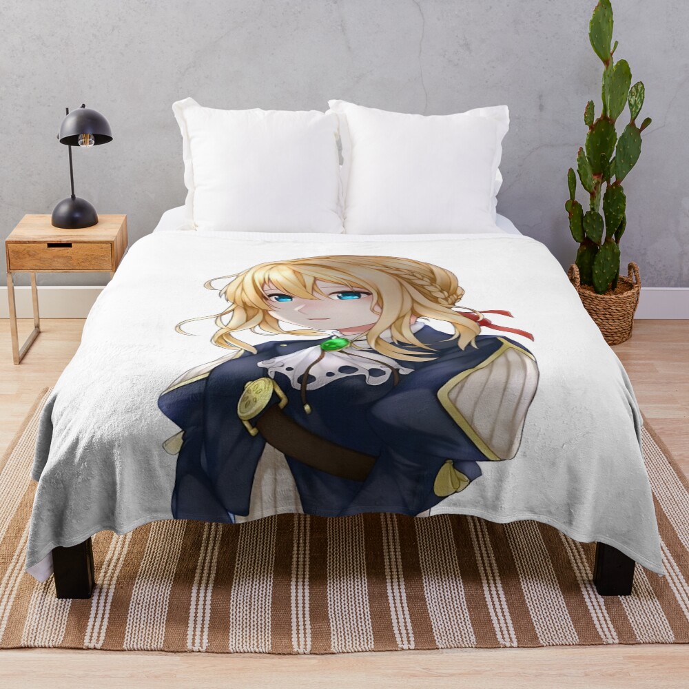 New Design Violet Evergarden Classic Throw Blanket