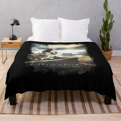 Violet Evergarden Graceful Storytelling Unveiled Throw Blanket