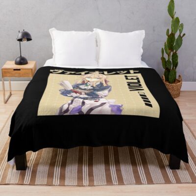 Violet Evergarden A Journey Within Throw Blanket