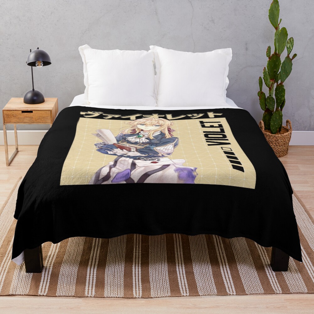 Violet Evergarden A Journey Within Throw Blanket