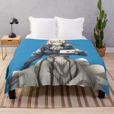 Best Selling Violet Evergarden - Violet Character Throw Blanket