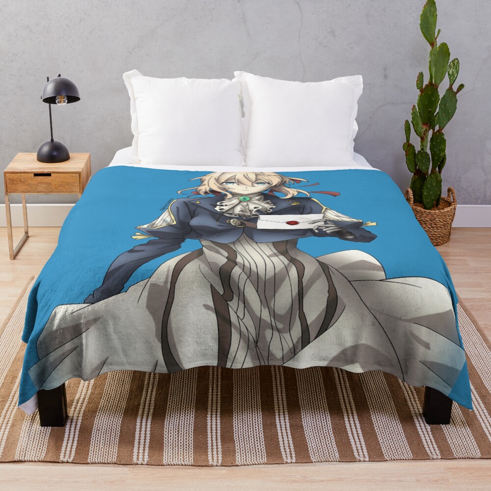 Best Selling Violet Evergarden - Violet Character Throw Blanket