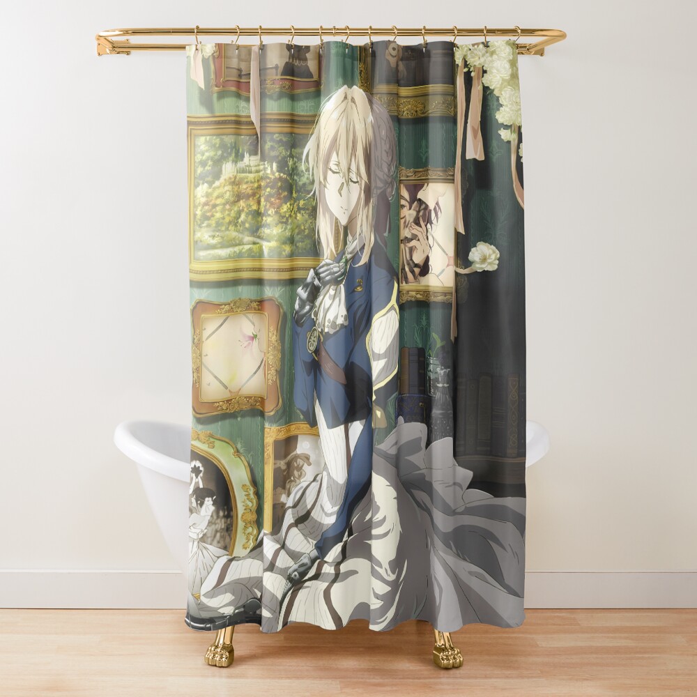 Violet Evergarden-violet Character Beautifull Shower Curtain