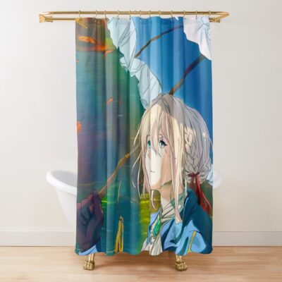 Hot Collection Violet Evergarden Colorfull Shower Curtain