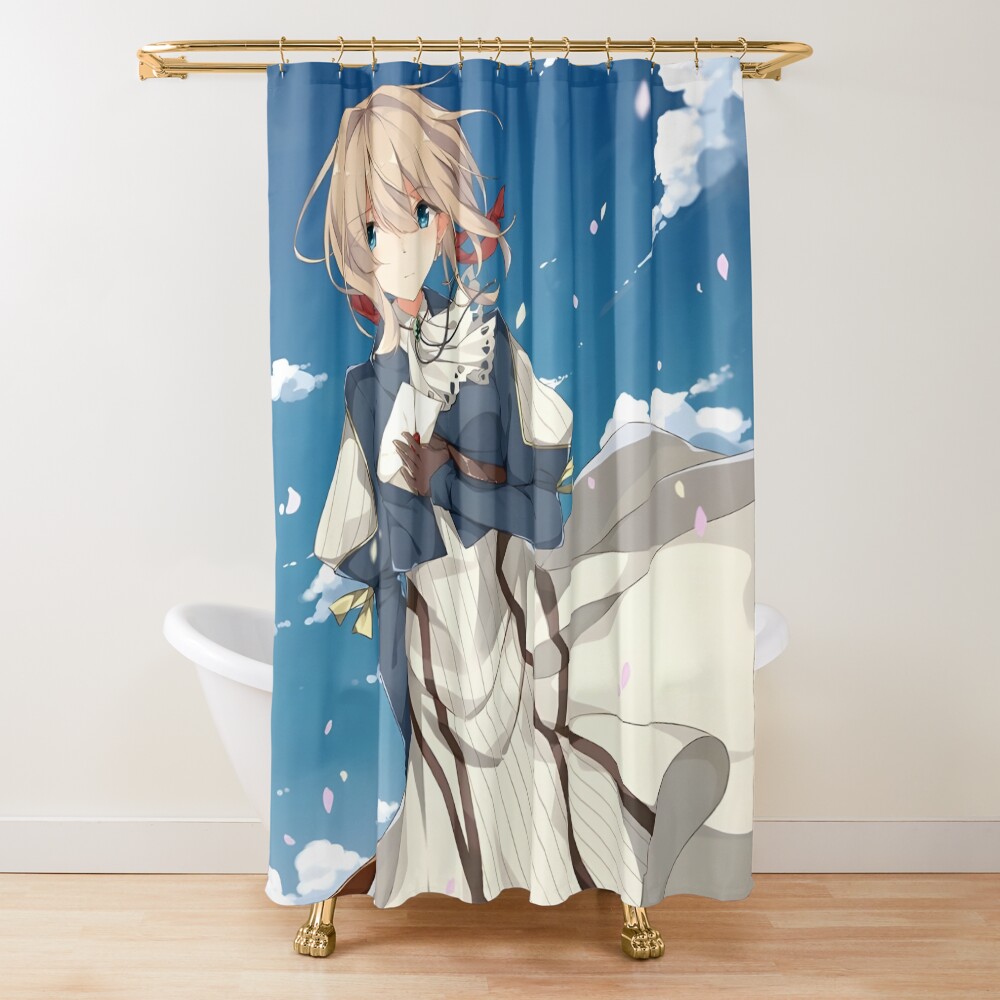 Best Selling Violet Evergarden Princess Shower Curtain