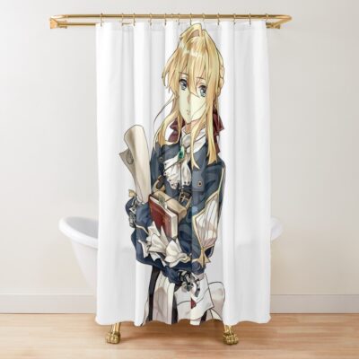 Violet Evergarden-character Violet Classic Design Shower Curtain