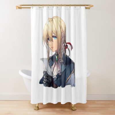 Violet Evergarden The Magic Of The Internet Shower Curtain