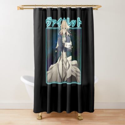 Violet Evergarden Emotional Storytelling Masterpiece Shower Curtain