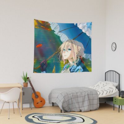 Hot Collection Violet Evergarden Colorfull Tapestry