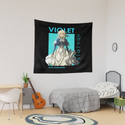 Violet Evergarden Anime Vintage Design Tapestry