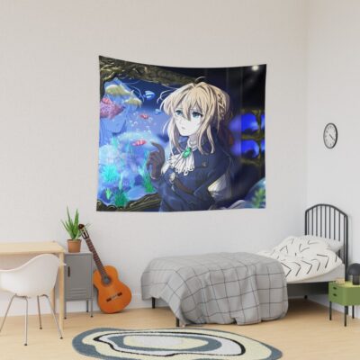 Violet Evergarden Beautiful Cover Photo Tapestry