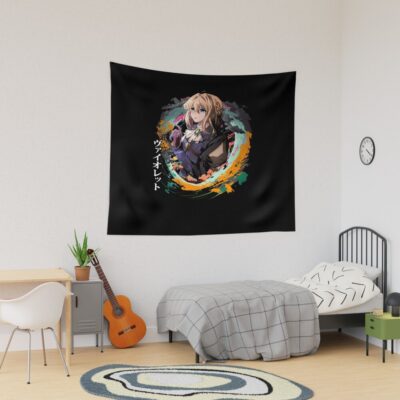 Violet Evergarden Stunning Visuals Abound Tapestry