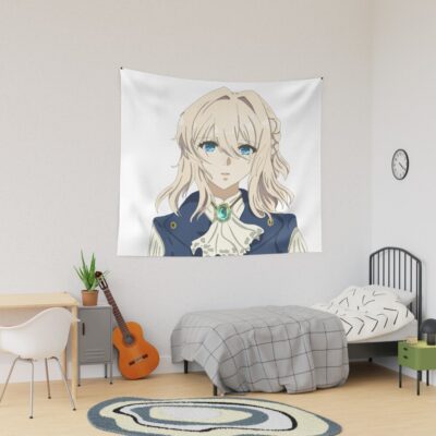 Anime Violet Evergarden Character Bassic Design Tapestry